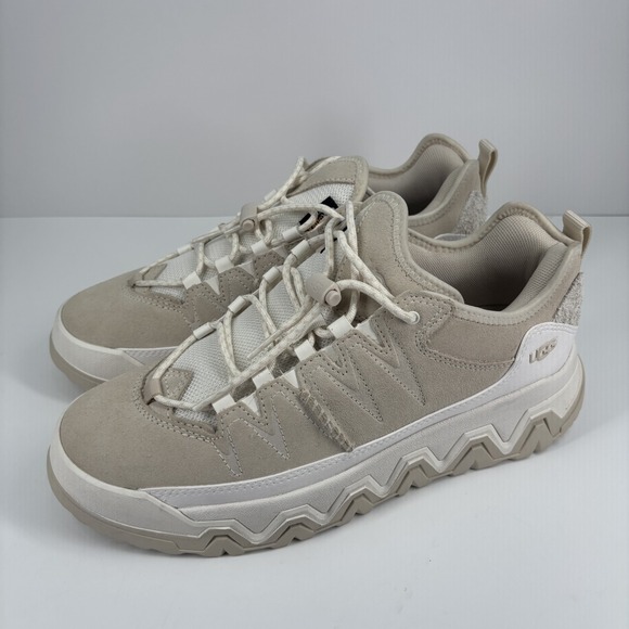 UGG CapTrail Low Waterproof Women's US 10 Beige Hiking Outdoor Trail Sneakers - Picture 1 of 16